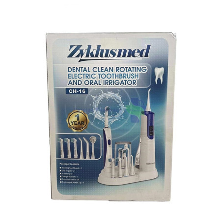 Zyklusmed Dental Clean Rotating Electric Toothbrush And Irrigator