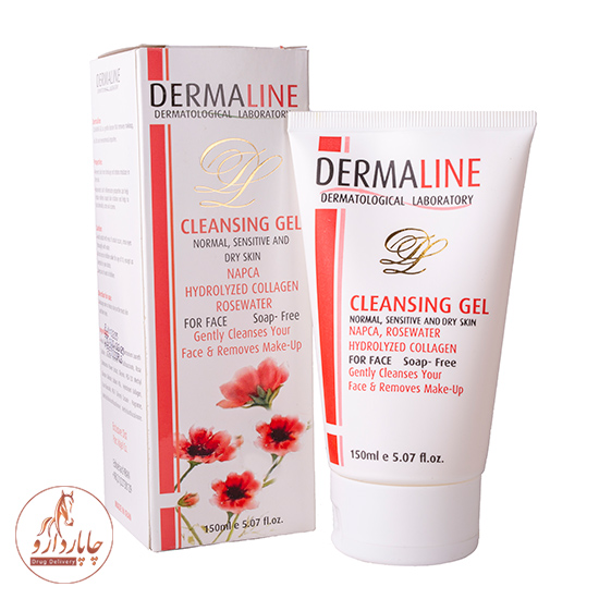DERMALINE Cleansing Gel Sensitive and Dry Skin